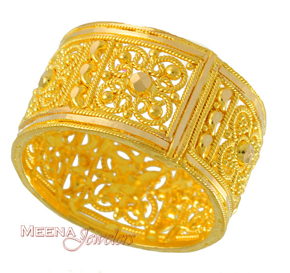 Wide Gold Ring