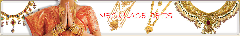 Gold Necklace sets ( 22kt Gold Indian Necklace Set) 