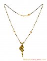 Click here to View - 22K Peacock Meena Mangalsutra 