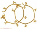 22K Gold Ladies Anklet (Pair)