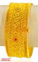 22Kt Gold Designer Kada 1pc - Click here to buy online - 6,304 only..