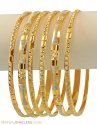 Click here to View - 22K 2tone Bangles Set 