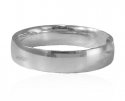 18Kt White Gold  Wedding Band - Click here to buy online - 458 only..