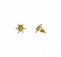22 Kt Gold Fancy Earrings - Click here to buy online - 321 only..