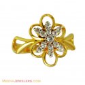 Click here to View - 22K Gold Designer Signity Ring 