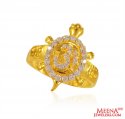 22 Kt Gold  Ladies Ring - Click here to buy online - 427 only..
