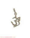 Click here to View - Diamond Om Pendant (18K Gold) 