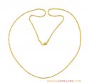 Click here to View - Two Tone Fox tail Chain (22 karat) 