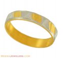 22kt Two Tone Band - Click here to buy online - 316 only..