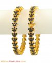 Click here to View - 22K Sapphire Bangles(Pair) 