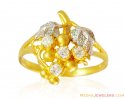 22k Fancy Signity Stone Ring - Click here to buy online - 331 only..