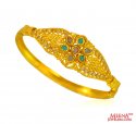 22 kt Colored Stone Kada - Click here to buy online - 1,658 only..