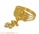 Click here to View - Gold Ring with Hangings 