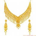 Click here to View - 22k Yellow Gold Filigree Set 