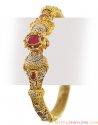 Click here to View - 22k Antique Two Tone kada(1 Pc) 