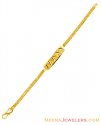 Click here to View - 22K Fancy Machine Cut Kids Bracelet 