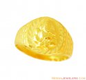 Click here to View - 22k Gold Mens Ganesha Ring 