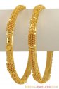 Gold Filigree Bangles(22 Karat) - Click here to buy online - 2,010 only..