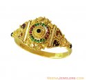 Click here to View - Fancy Meenakari Indian Ring 22K 