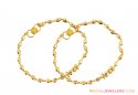 22K Fancy Gold Beads Baby Bracelet - Click here to buy online - 509 only..