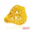 22kt Fancy Gold Ring - Click here to buy online - 441 only..