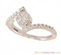 Click here to View - Fancy 18K White Gold Diamond Ring  