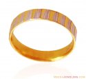 22K Gold Two Tone Band - Click here to buy online - 576 only..
