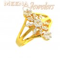 Click here to View - 22 Kt Gold Ladies Signity Ring 