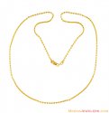 22k Designer Gold Chain - Click here to buy online - 509 only..