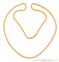 Gold Rope Chain (24 Inch) - Click here to buy online - 437 only..