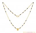 Click here to View - 22K Gold Fancy Mangalsutra 