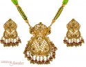 22K Designer Pendant Set - Click here to buy online - 2,295 only..