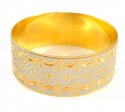 Gold 2 Tone Bangle - Click here to buy online - 5,243 only..