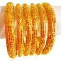 Indian Meenakari Bangles Set Bast Kt Gold Bangles Set Of