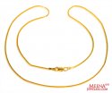22 karat Gold Chain  - Click here to buy online - 321 only..