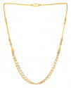 22kt Gold Fancy Necklace Chain - Click here to buy online - 1,718 only..