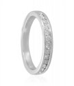 White Gold 18K Diamond Band - Click here to buy online - 1,127 only..