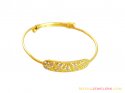 Filigree 2 Tone Baby Bangle 22K - Click here to buy online - 342 only..