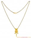 Click here to View - 22K Gold Mangalsutra (18 Inches) 