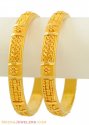 22K Gold Bangles - Click here to buy online - 2,231 only..