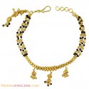 22K Fancy Black Beads Bracelet - Click here to buy online - 725 only..