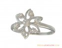Click here to View - 18K White Gold Flower Ring 