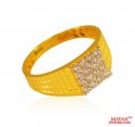 Mens Signity Ring (22K Gold) - Click here to buy online - 587 only..