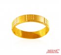 22K Gold Band - Click here to buy online - 676 only..