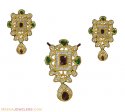 Click here to View - Kundan Pendant Set (22K) 