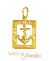 Click here to View - 22 Kt Gold Anchor Pendant 