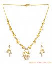 Designer Signity Necklace Set 22k