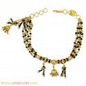 22k Black Beads Bracelet - Click here to buy online - 771 only..