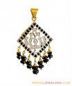 Religious Sapphires Allah Pendant - Click here to buy online - 790 only..
