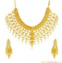 Click here to View - Exclusive Gold Bridal Necklace Set  